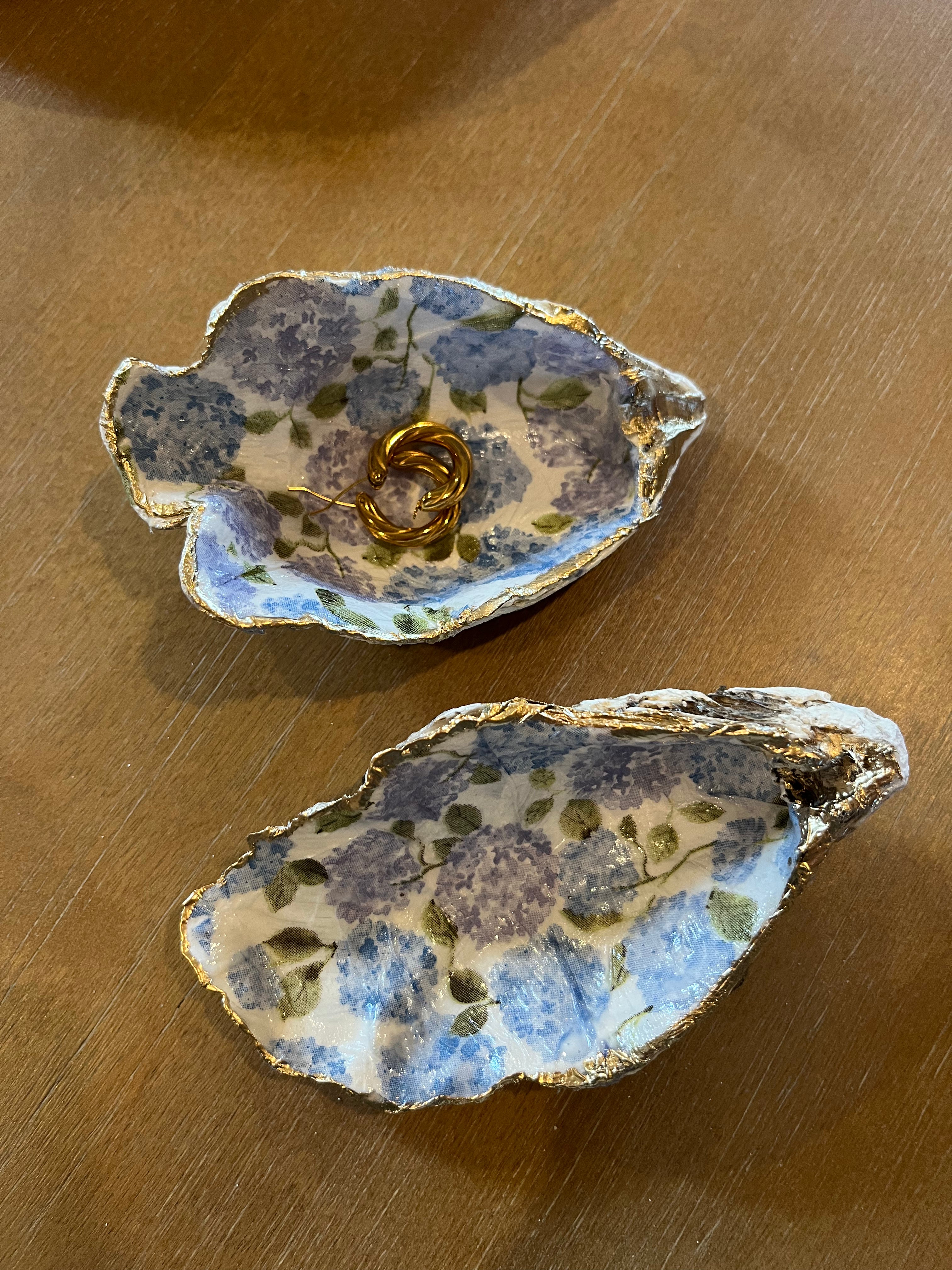 Seaside Oyster Shell Jewelry Dish