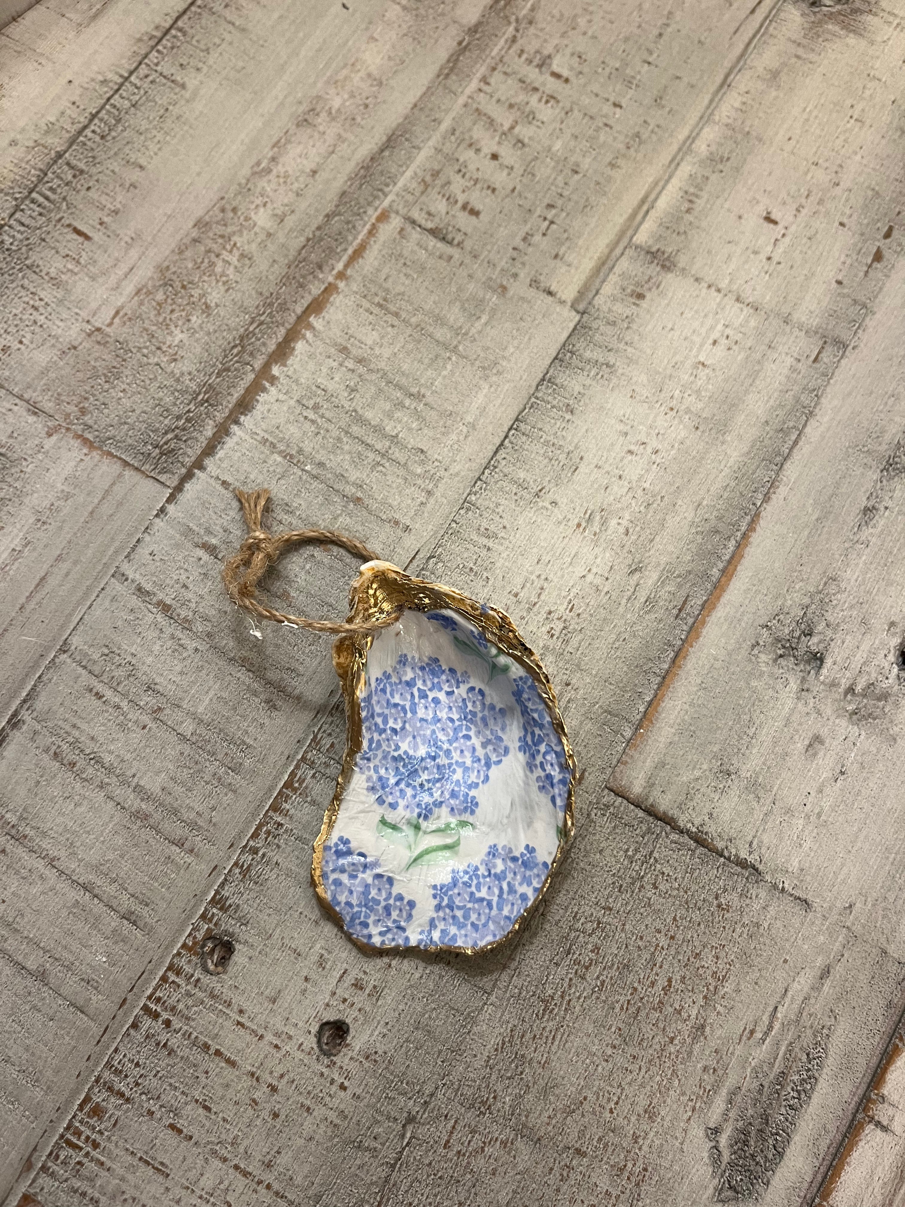 ACK Oyster Shell Ornament