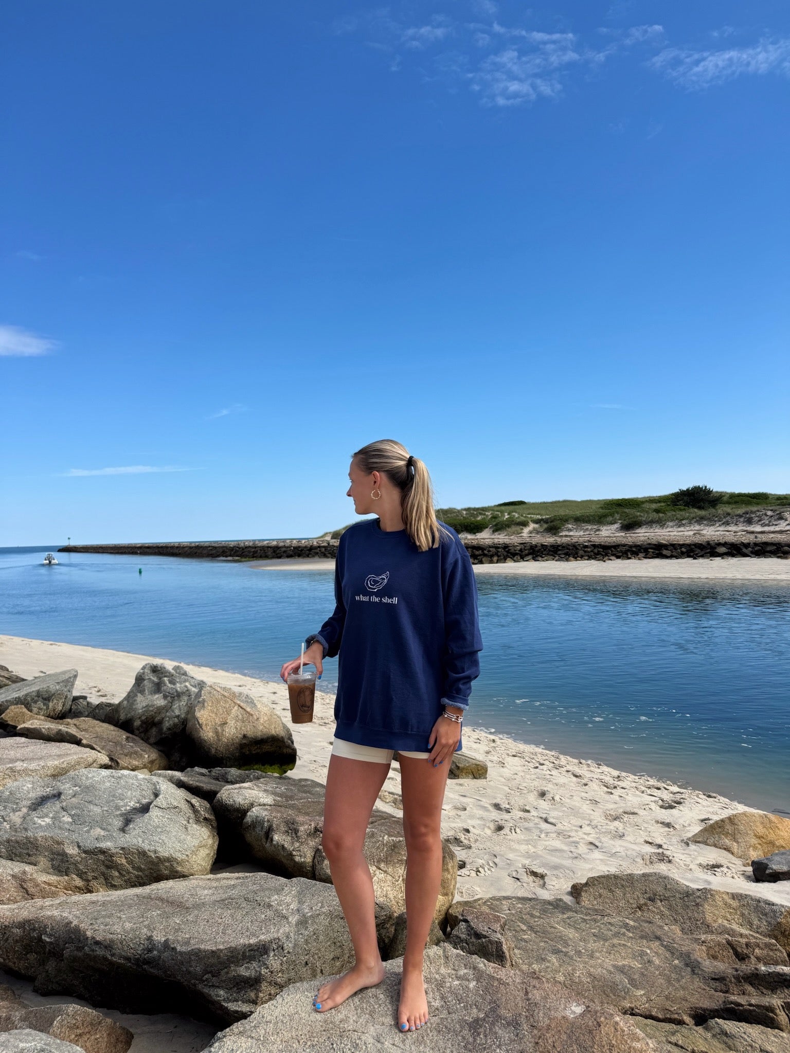 What The Shell Crewneck