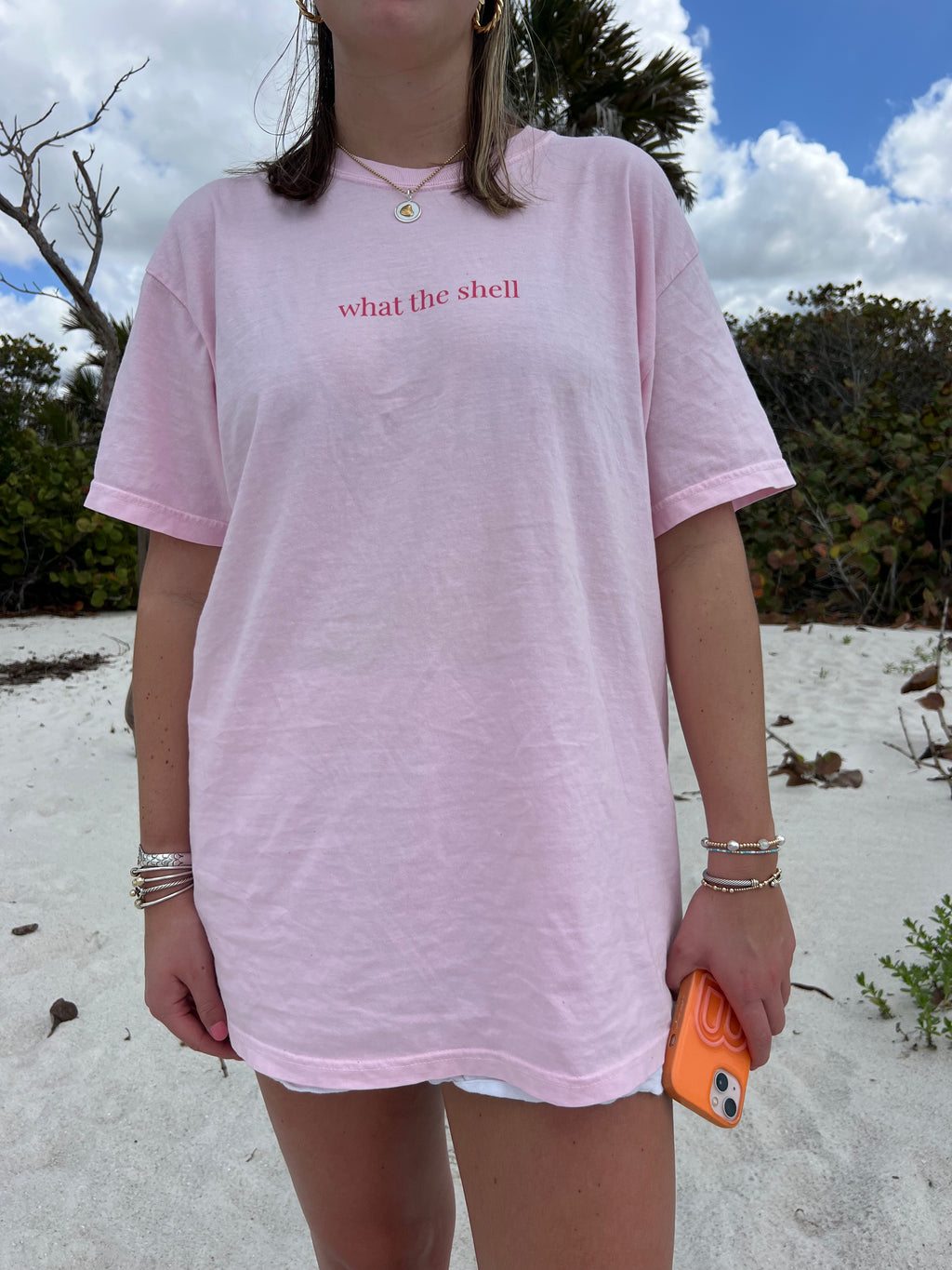 meet me at the beach- pink