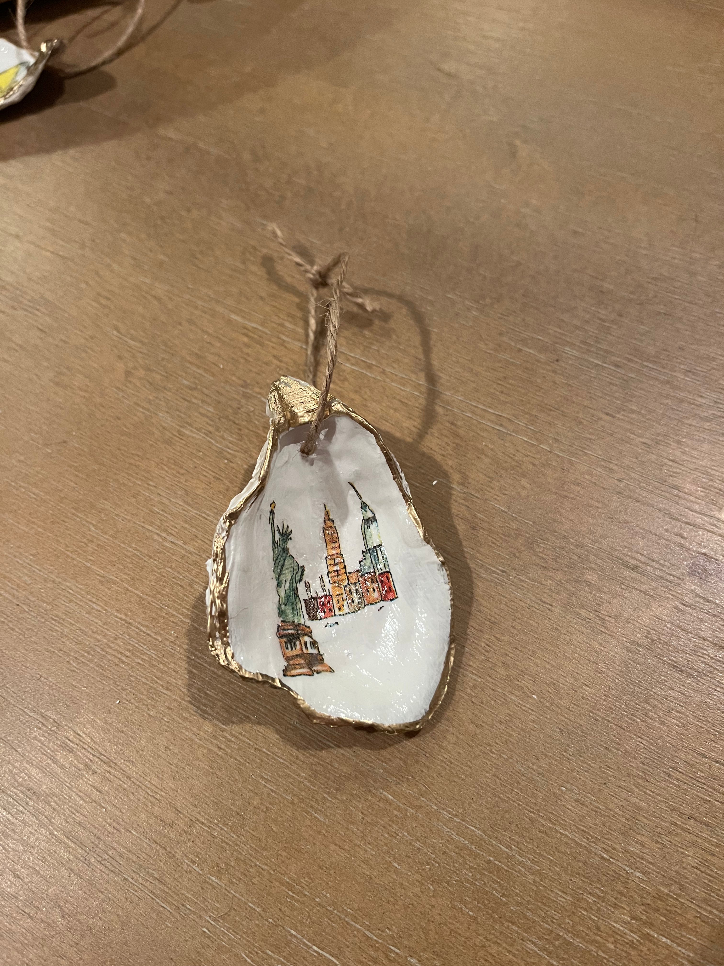 NYC Oyster Ornament