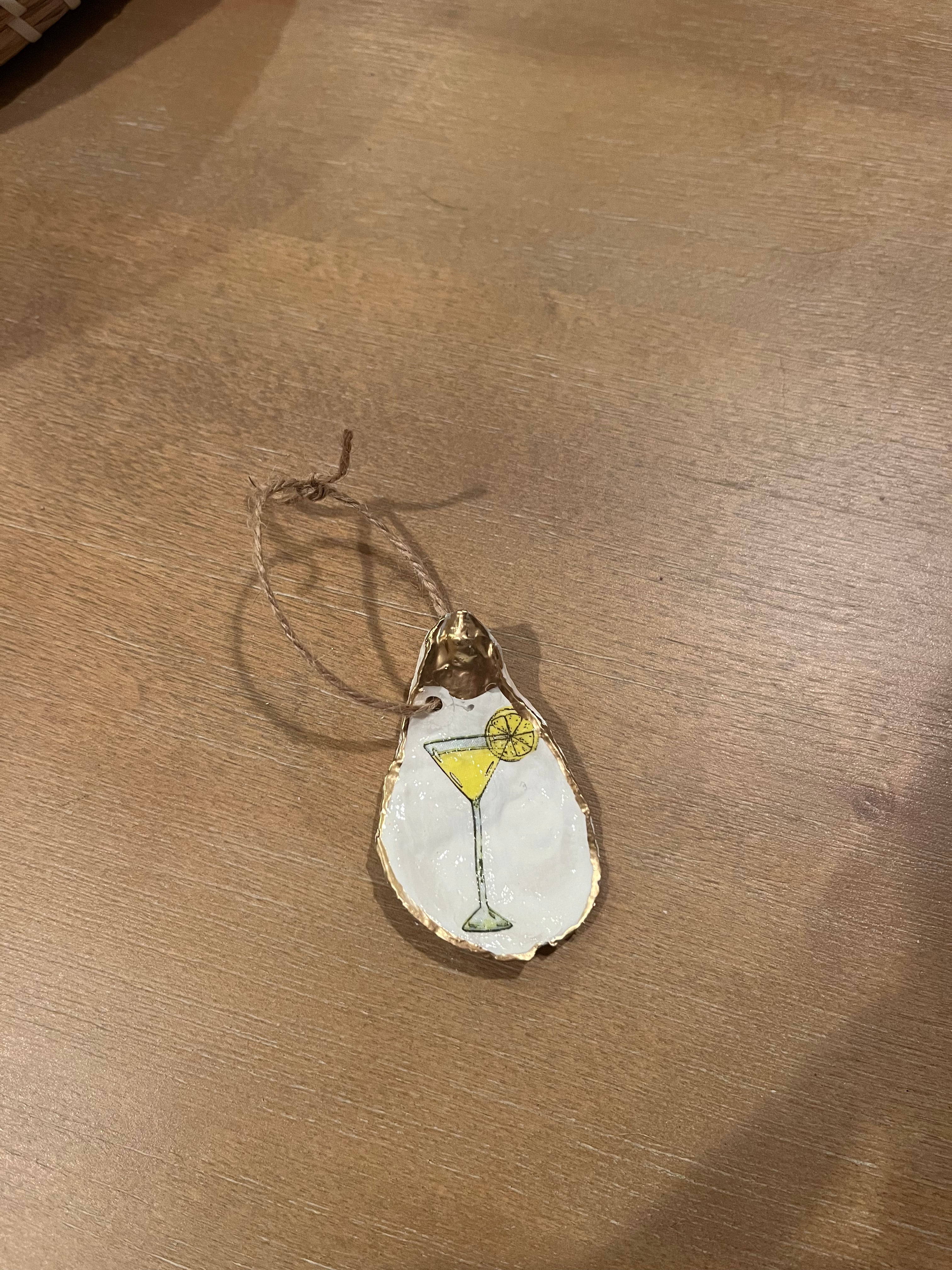 Lemon Drop Martini Ornament