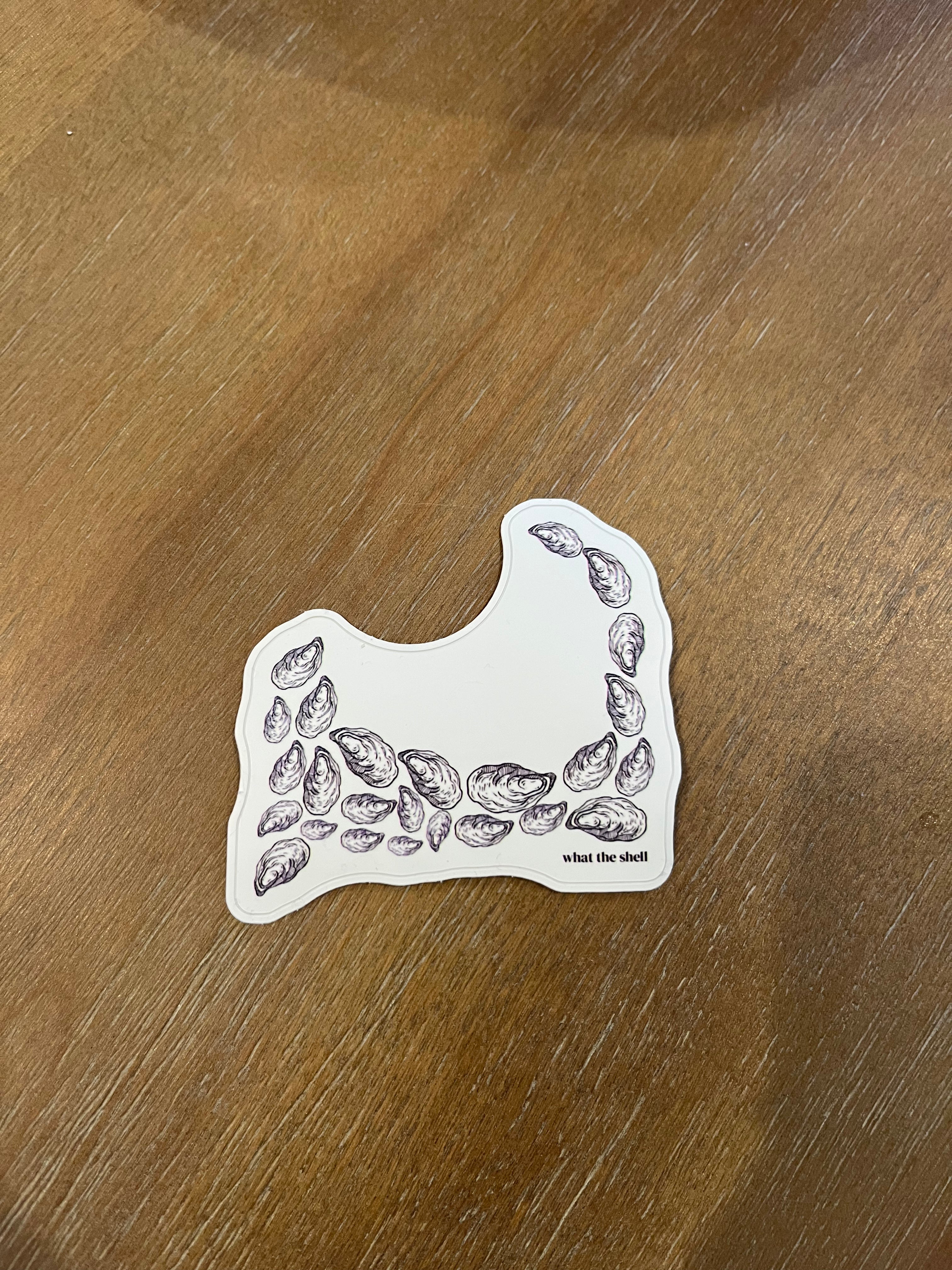 Cape Cod Oyster Sticker