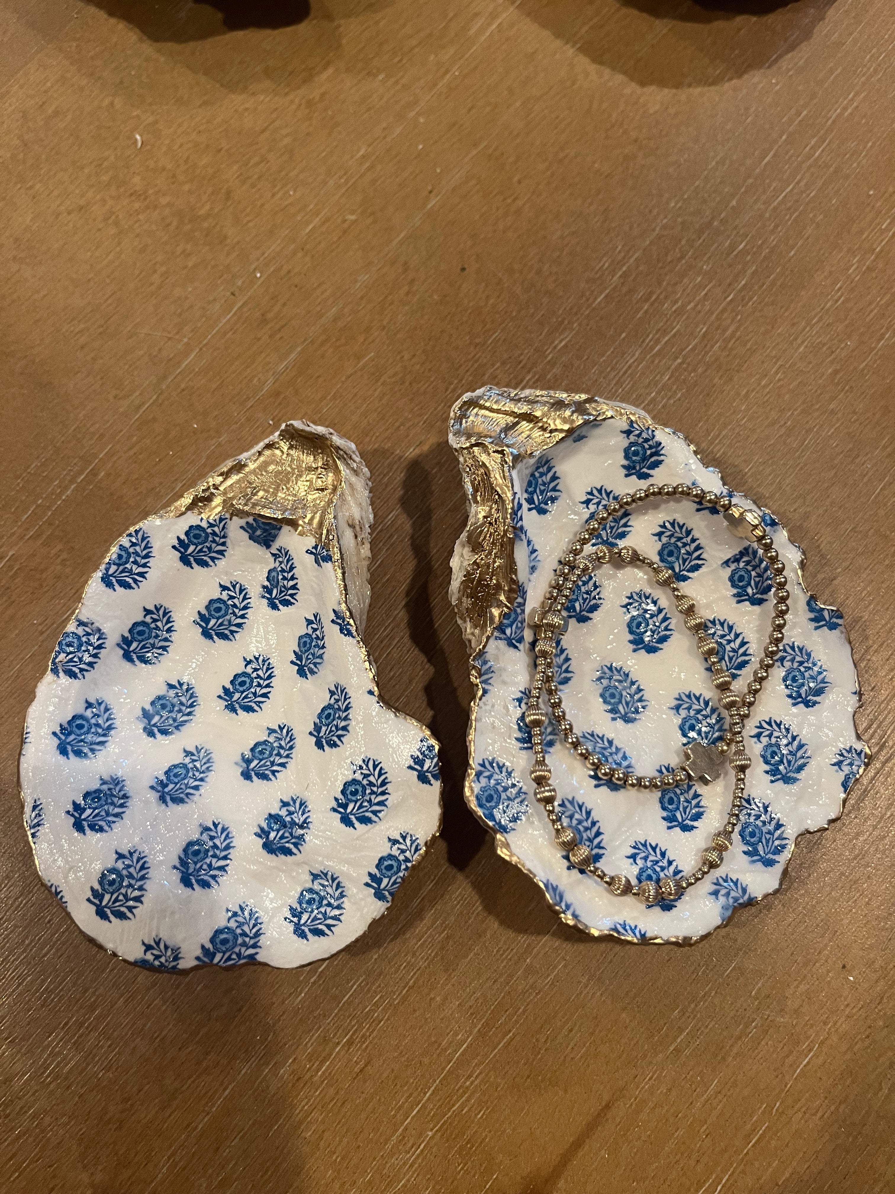 Blossom Oyster Shell Jewelry Dish