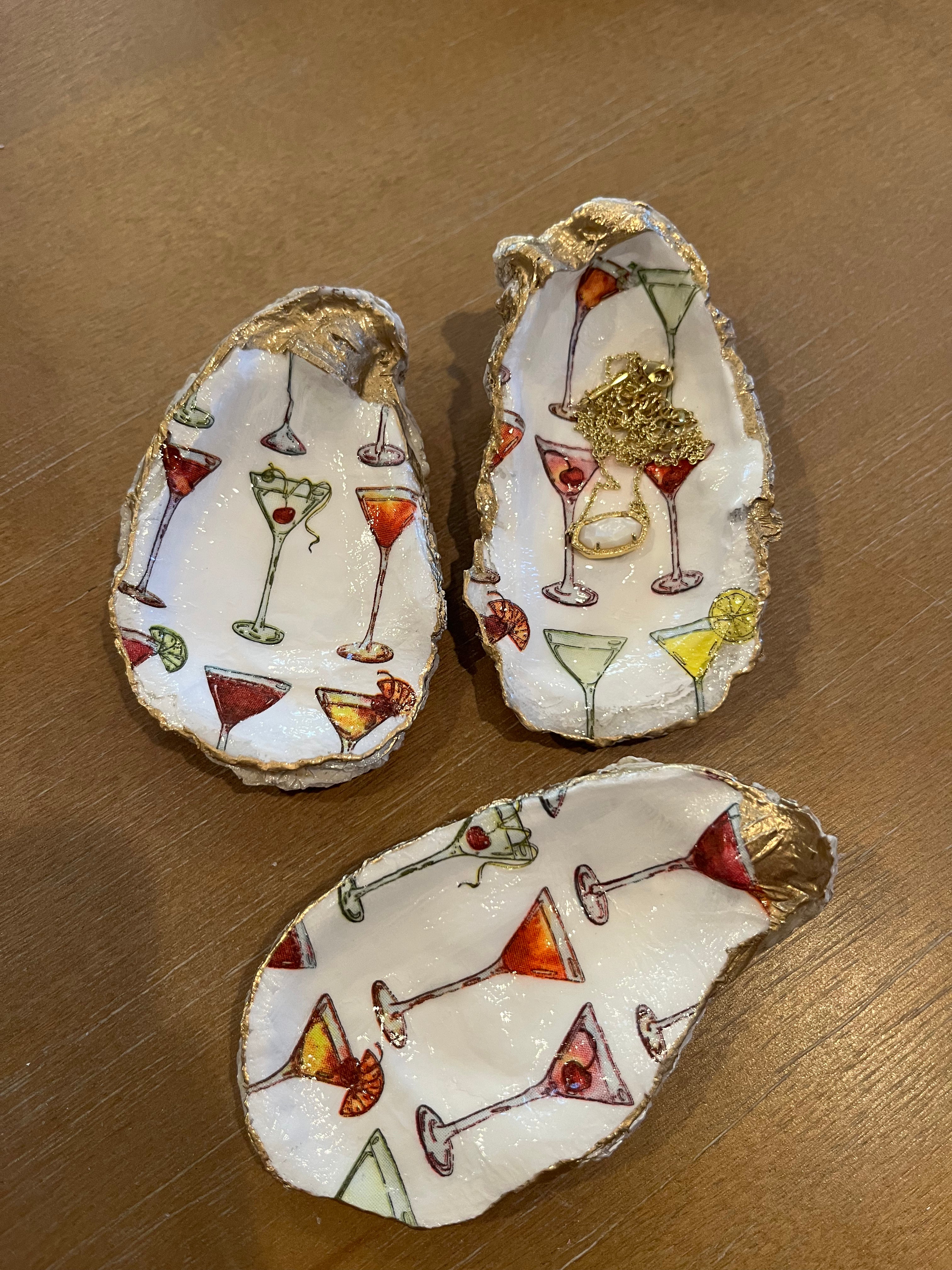 Tini Time Oyster Shell Jewelry Dish
