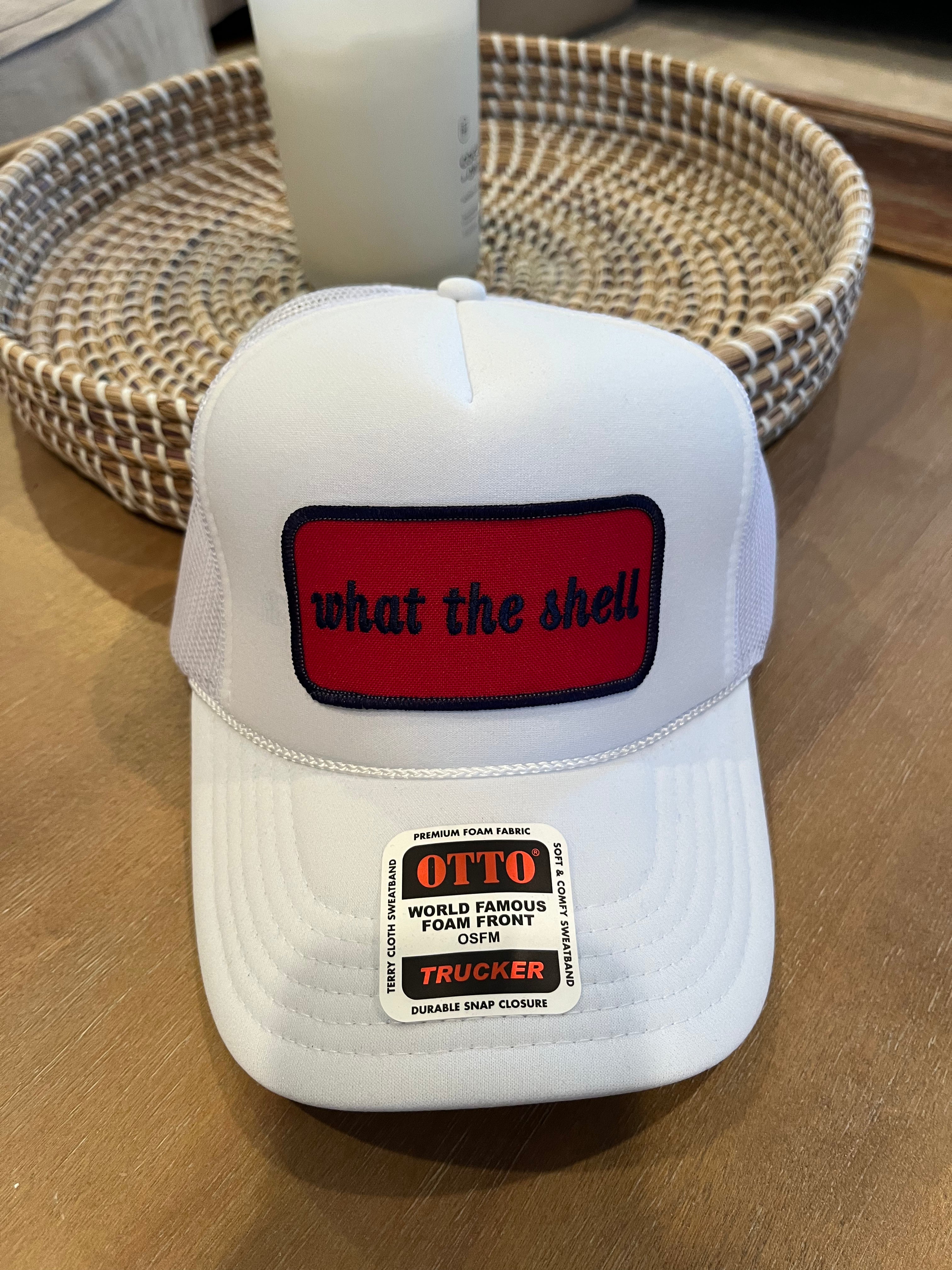 What The Shell Trucker- RED