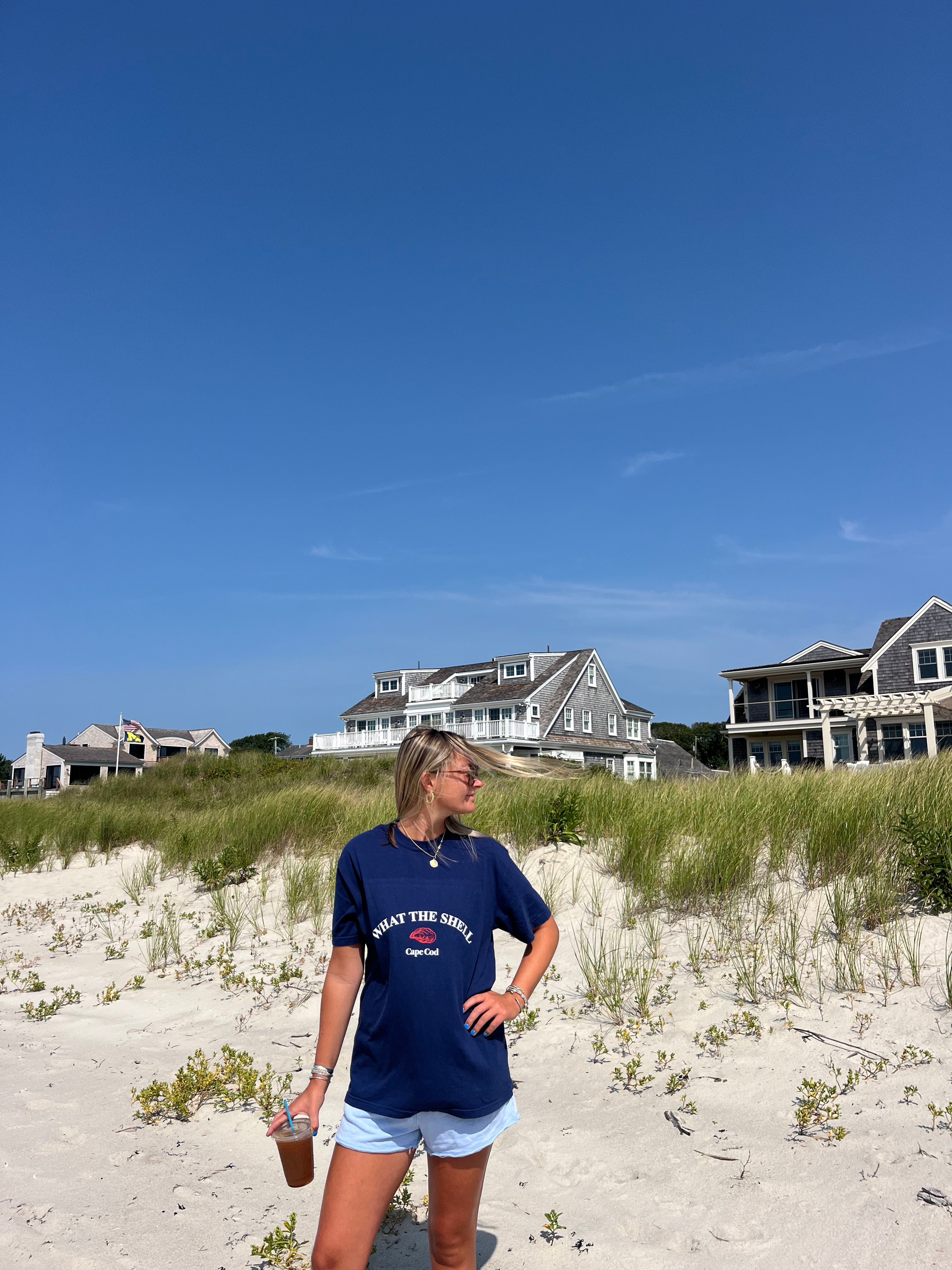 What The Shell Cape Cod Tee