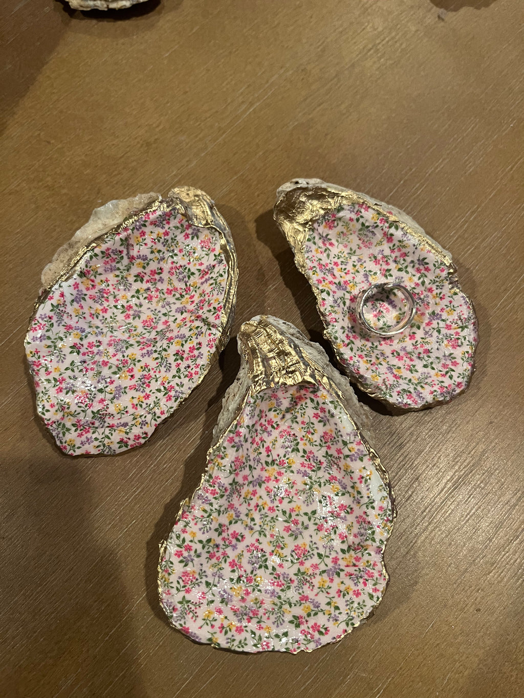 Tulip Oyster Shell Jewelry Dish